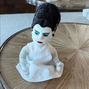 Bride of Frankenstein Plush Doll 9” vintage monsters universal studios 1999